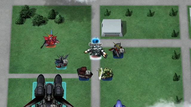 SD Gundam G Generation Cross Rays - Walkthrough [Commentary] - Stage 4: Collapsing Land смотреть онлайн