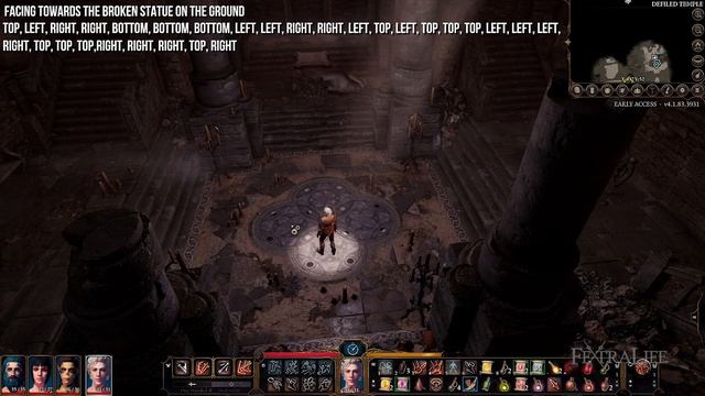 Baldur's Gate 3 Early Access: Defiled Temple Puzzle Guide (Find the Nightsong Quest) смотреть онлайн