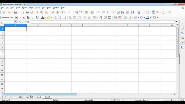 LibreOffice Calc || Add new sheet || Reference data from other sheet and from other document смотреть онлайн