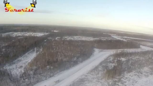 Полёт на вертолёте МИ-8. Остров Кижи.[1]