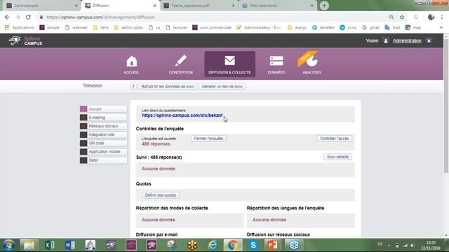 Sphinx Campus, une plateforme dédiée à l'enseignement des enquêtes et l'analyse des données ! смотреть онлайн