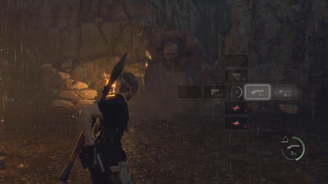 Resident Evil 4 killing giant with RPG 7 смотреть онлайн