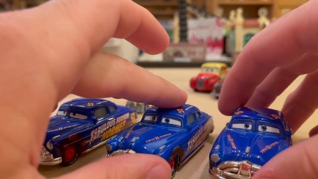 Mattel Disney Cars 3 Double Clutch Daley & Dirt Track Fabulous Hudson Hornet (Doc) 2-Pack 2021 смотреть онлайн