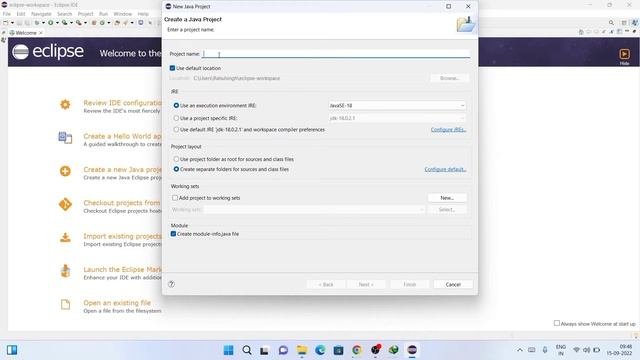How to install Eclipse IDE 2022-06 on Windows 10/11 with JDK | 2022 Update | Eclipse - Java 18 смотреть онлайн