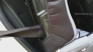 Zlatek Atlantic Lux. Установка автокресла в автомобиль.