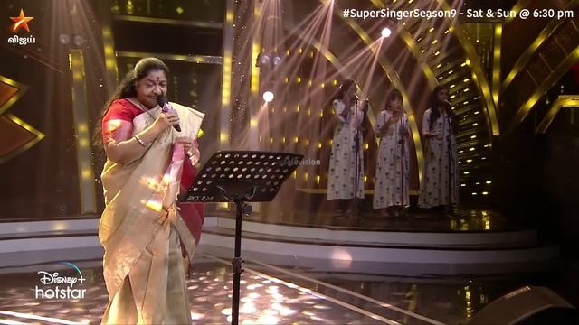 Aarari Aariro Kekkuthu Amma Song by #ChithraAmma | Super Singer Season 9 смотреть онлайн