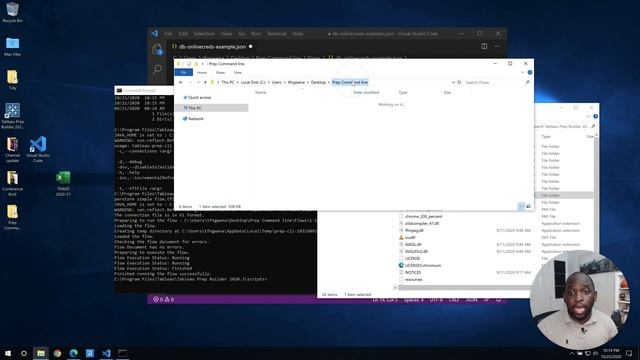 How to run Tableau Prep flows in the command line 2020.3 & later смотреть онлайн