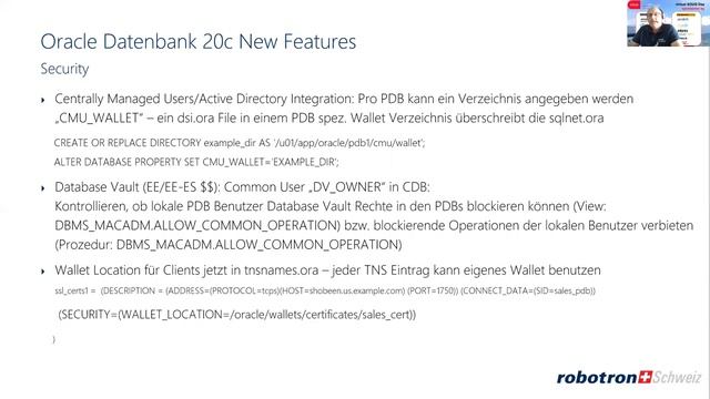 "Oracle Database 20c – New Features" von Jörg Sobottka смотреть онлайн