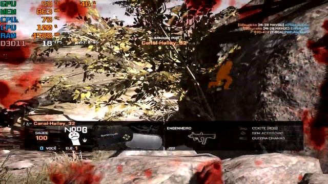 teste BF4 atualizado NO MP A4 6300+GT710 (Normal 35 FPS) смотреть онлайн