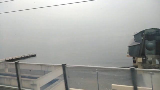 СОЧИ- СУХУМ. Дорога в Абхазию. Новые вагончики. Февраль 2020г.1ч. смотреть онлайн