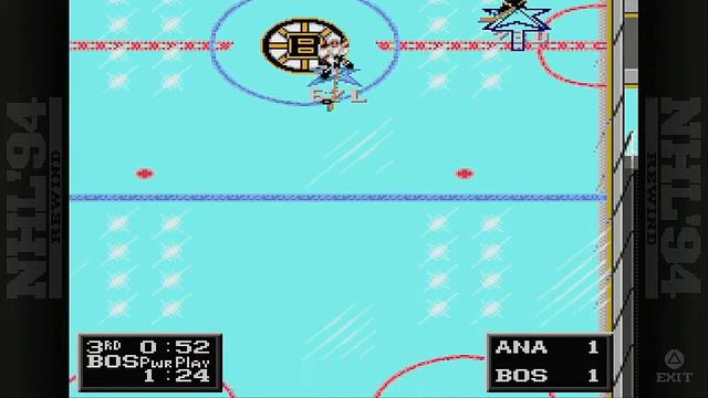 NHL 94 Rewind Tournament Game 10 Anaheim @ Boston смотреть онлайн