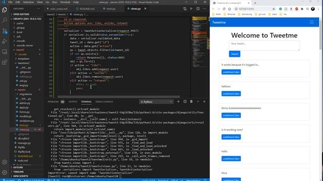 8. Build Twitter clone | Progress bar 43 - 45 | STUDY IN REAL TIME WITH ME (NO MUSIC) смотреть онлайн