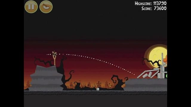 Angry Birds Seasons Trick or Treat 1-8 Halloween 2011 Walkthrough 3 Star смотреть онлайн