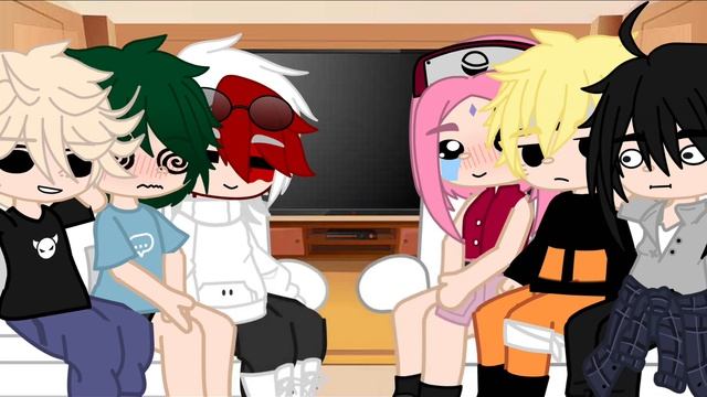 Mha and Naruto react to… || Bakugou || Bkdk ?? (Part 1/?) смотреть онлайн