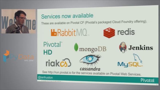 Ian Huston - Using Cloud Foundry for Data Driven Python Apps смотреть онлайн
