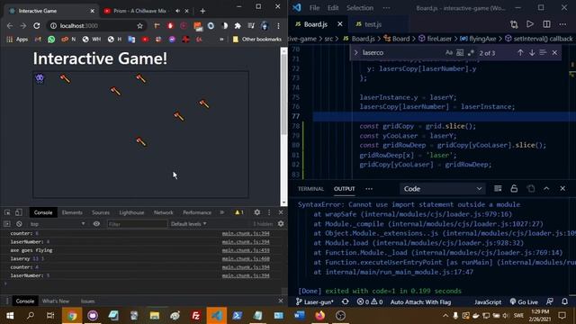 React Game Progress - Player Throws Axes! ? смотреть онлайн