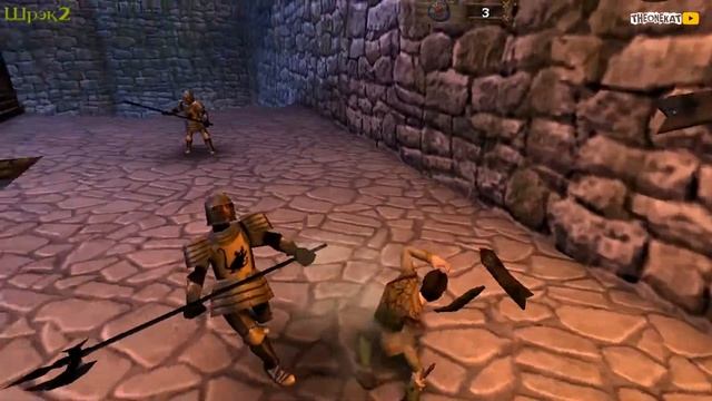 ПРЯНЯЯЯЯ :З ◉ Shrek 2: The Game #6 смотреть онлайн