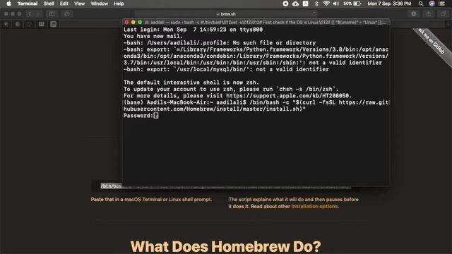 How to install Homebrew in Macbook|| In Hindi смотреть онлайн
