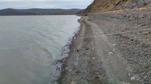 Как забросить Донный амортизатор Резинку с берега