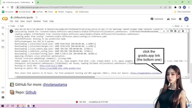 ChilloutMix - Stable Diffusion 1-CLICK Google Colab Setup смотреть онлайн
