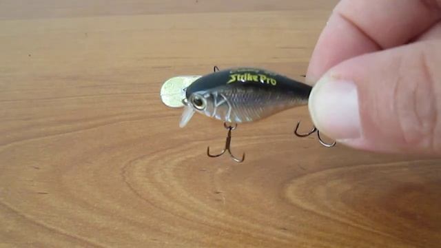 Видеообзор воблера   Strike Pro Cranky 40  по заказу рыболовного интернет-магазина RybalkaShop.ru.
