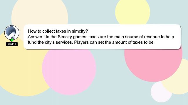 How to collect taxes in simcity? смотреть онлайн