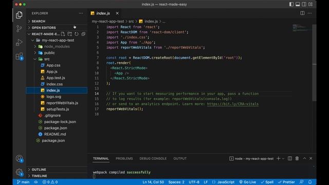 React - Getting started with create-react-app смотреть онлайн
