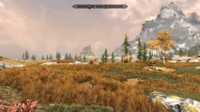 Skyrim Special Edition - PS4 graphics mods #4 - Dolomite Weathers - Natural смотреть онлайн