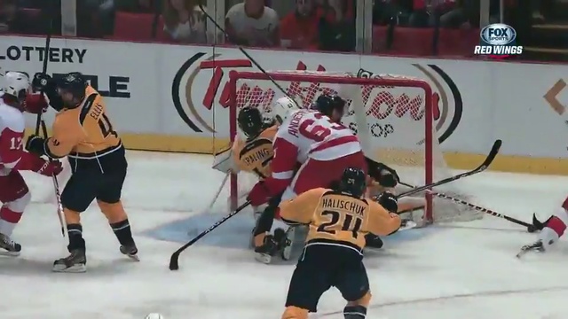 НХЛ. Детройт – Нэшвилл – 4:0 (23/02/2013) смотреть онлайн