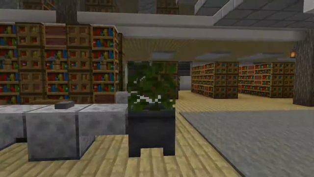 Город в Minecraft #4 / Библиотека смотреть онлайн