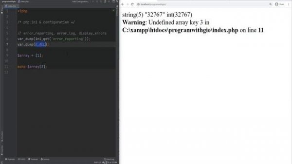28 How To Work With PHPs Configuration File - PHP.INI - Full PHP 8 Tutorial