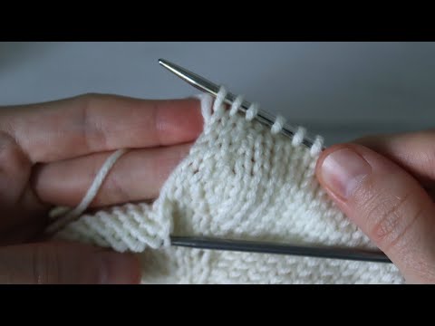 2 вида убавок спицами на лицевых петлях смотреть онлайн