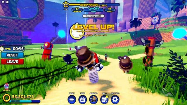 ROBLOX SONIC SPEED SIMULATOR - ANDROID SHADOW NEW CHARACTER EVENT GAMEPLAY смотреть онлайн