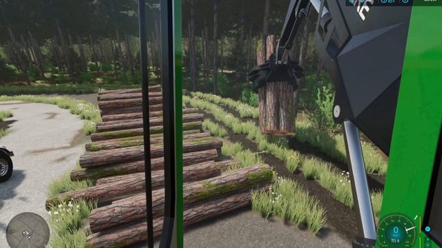 FS22?Nordgrad ?Episode 4?Logging?Transportation of the first harvested logs to the factory смотреть онлайн