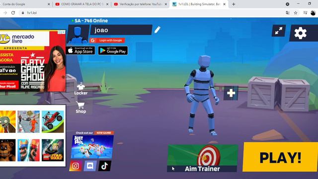 1v1 LOL Building Simulator, Battle Royale & Shooting Game Google Chrome 2021 07 27 13 02 45 смотреть онлайн