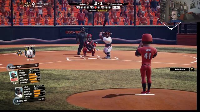 Super Mega Baseball 2 - Elimination tournament Game 1 - EGO 60 смотреть онлайн