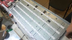 LG 49" 49LF640V. Замена подсветки.