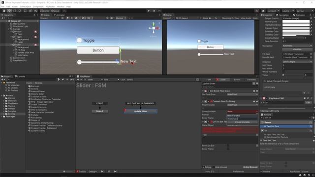 UI Basics in Unity with Playmaker (UI System Events) смотреть онлайн