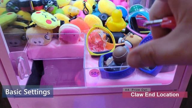 Quick Over View of Basic Settings on Mini Claw Vending Machines смотреть онлайн