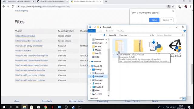 Unity3D Machine Learning Agents Toolkit setup (ml-agents) смотреть онлайн