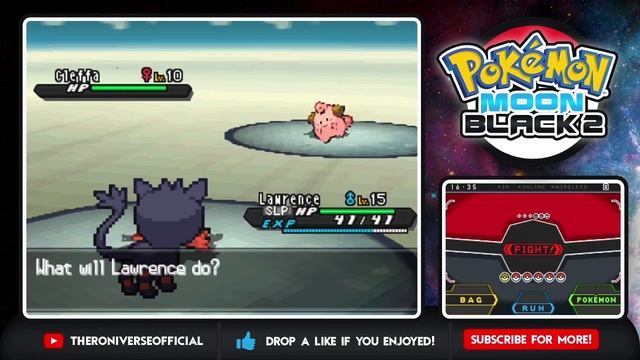 Pokemon Moon Black 2 Part 3 | UNOVAN FORM POKEMON?? NDS Rom Hack Lets Play смотреть онлайн