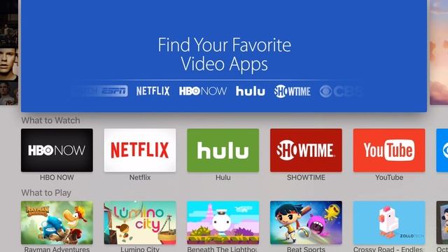 Apple TV (2015) - App Store