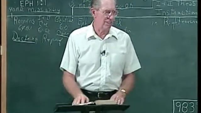 35 1 3Through the Bible with Les Feldick Doctrine, Reproof, Correction, In Righteousness: Eph1 смотреть онлайн