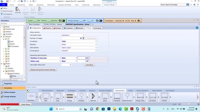 Distillation Column Design and Simulation in Aspen Plus смотреть онлайн