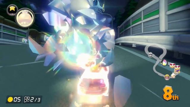 Mario Kart 8 Deluxe Item Smuggling Monkeys In Mercedes Edition