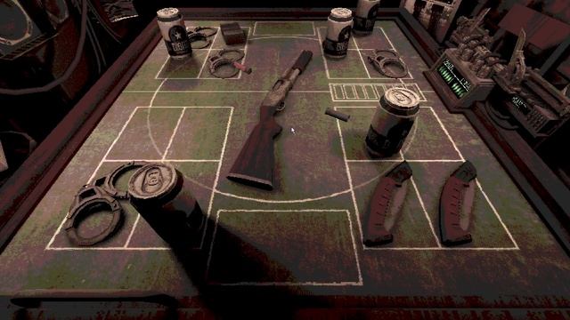 дуэль с гамблером на дробовиках - Buckshot Roulette смотреть онлайн