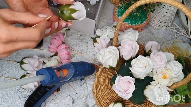 Не знаешь что подарить любимой. Букет цветов Как собрать подарок из мыльных цветов своими руками смотреть онлайн