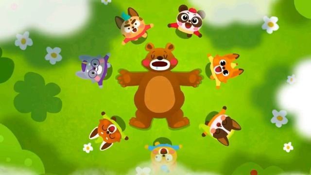 Five Little Monkeys Jumping On The Bed | Nursery Rhymes for Kids by BooBoo смотреть онлайн