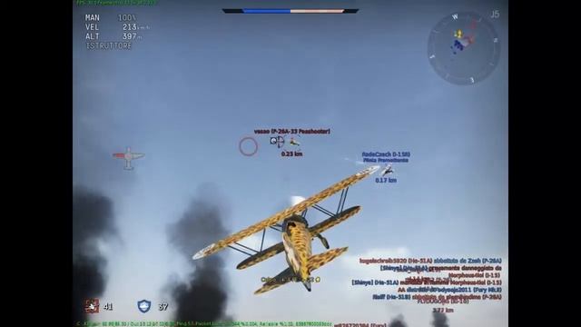 war thunder CR.42 -falco- tutorial w-chocolate смотреть онлайн
