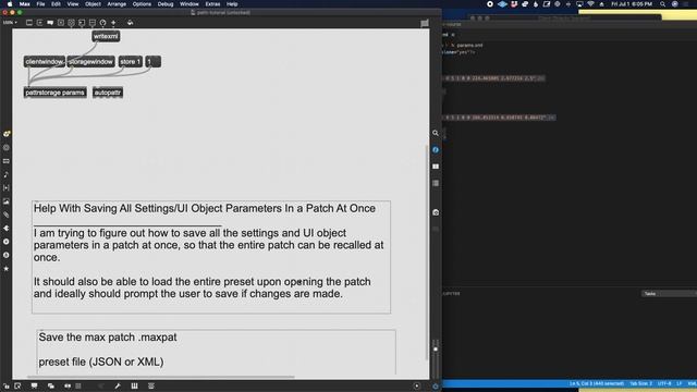 Presets in Max/MSP: Recalling a Preset on Patch Load смотреть онлайн